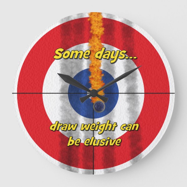 Rocas calientes 'peso de arrastre' Reloj de Curler (Anverso)