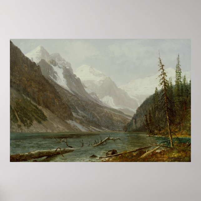 Rocas Canadienses (1889) - Póster de Albert Bierst (Frente)