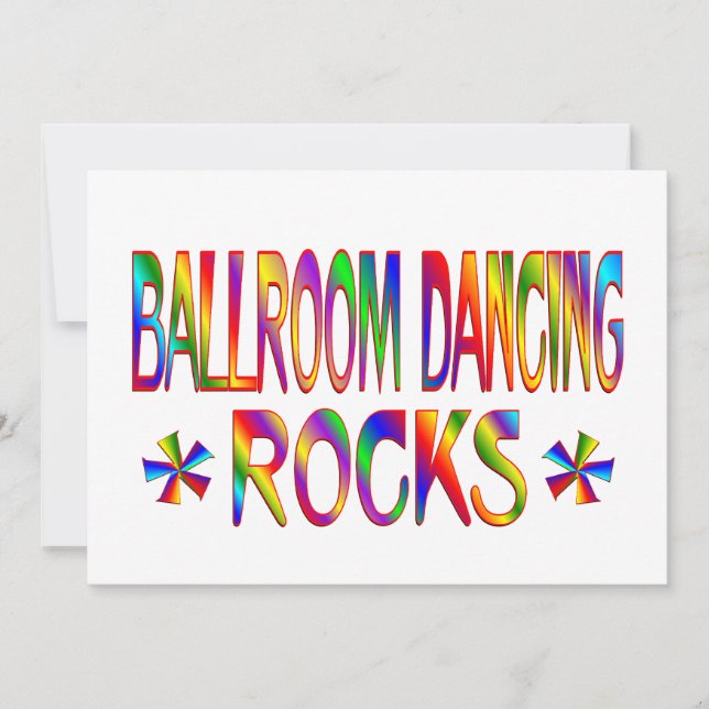 Rocas de baile en salón de baile (Anverso)