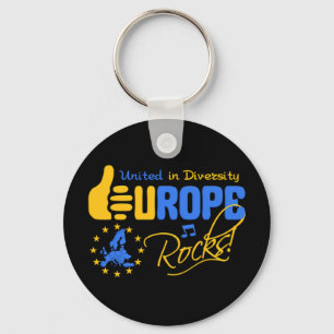 ¡Rocas de Europa! llavero