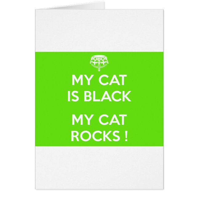 Rocas de gato negro (Frente)