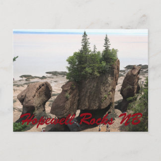 Rocas de Hopewell durante la marea baja NOTA