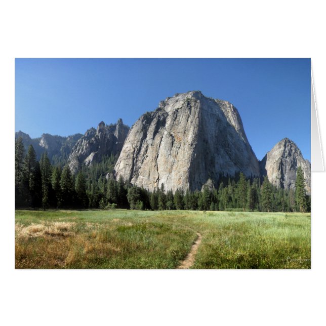 Rocas de la catedral - Yosemite (Anverso (Horizontal))
