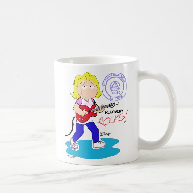 Rocas de la recuperación - taza de las señoras (Derecha)