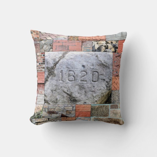Rocas de Plymouth - almohada (Anverso)