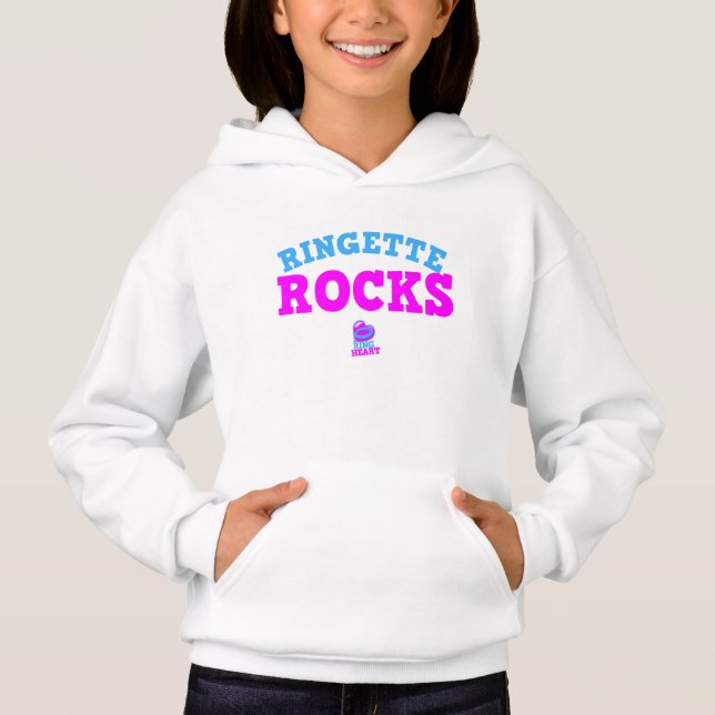 Rocas de Ringette - sudadera con capucha (Anverso)