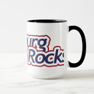 ¡Rocas de Strasburg! taza 15oz