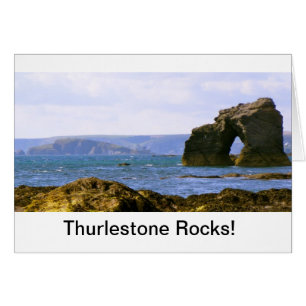 ¡"Rocas de Thurlestone! "Regalo de Devon
