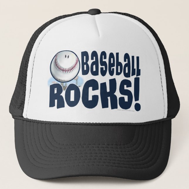 ¡Rocas del béisbol! Gorra (Anverso)