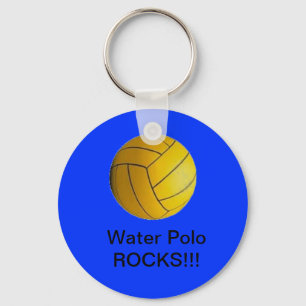 ¡Rocas del water polo!!! azul del llavero