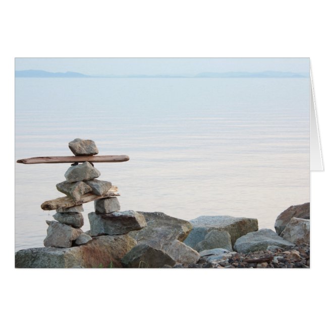 rocas en la playa (Anverso (Horizontal))