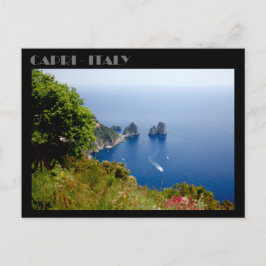 Rocas Faraglioni, postal de la isla de Capri