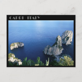 Rocas Faraglioni, postal de la isla de Capri