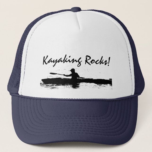 ¡Rocas Kayaking! Gorra (Anverso)