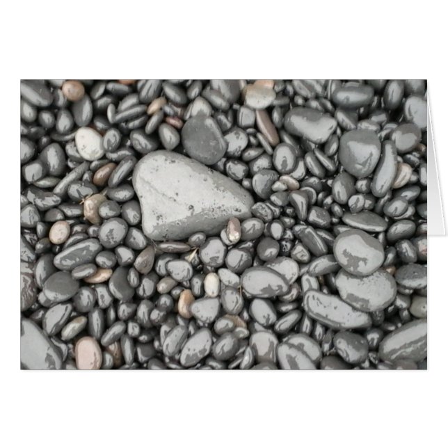 Rocas, playa negra de la arena, Islandia (Anverso (Horizontal))
