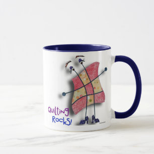 ¡Rocas que acolchan! Taza