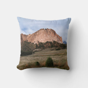 Rocas rojas reversibles, almohada del jardín de lo