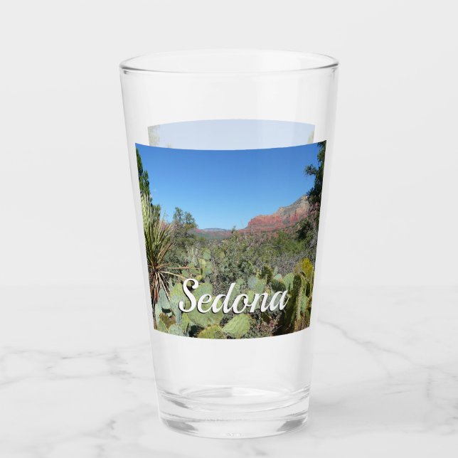 Rocas rojas y cactus I (Anverso)