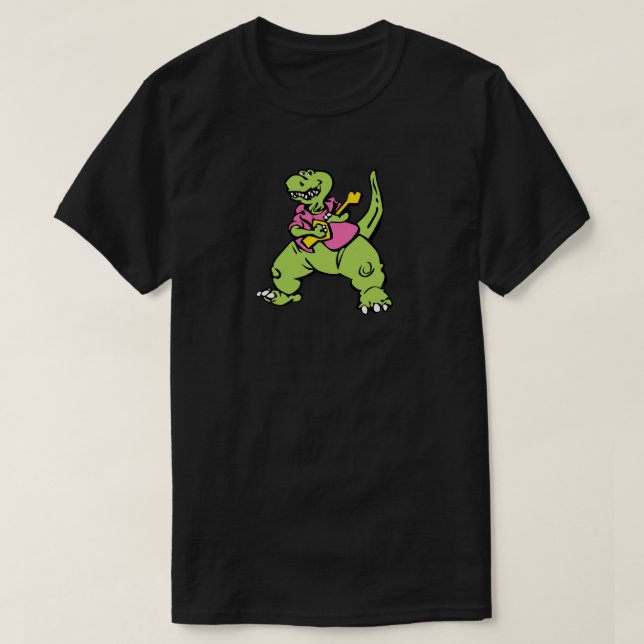 ¡Rocas T-Rex! Camiseta (Diseño del anverso)