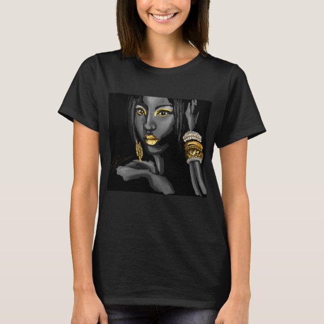 Rociada de la camiseta del oro (Anverso)