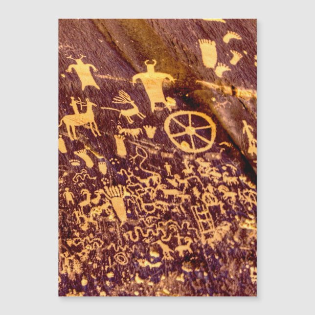 Rock American Indian Utah (Anverso)