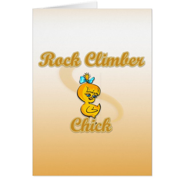 Rock Climber Chick (Frente)