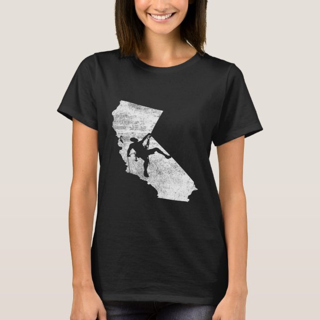 Rock Climbing - Camisa de escalada rock de Califor (Anverso)