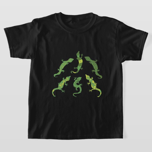 Rock Climbing Geckos. Camiseta (Distribución)