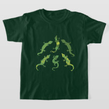 Rock Climbing Geckos. Camiseta