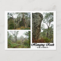 Rock colgante, Victoria, postal de Australia