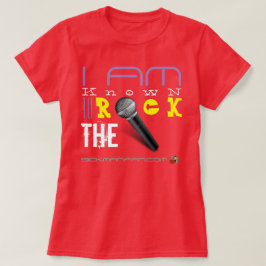 ROCK DE LA Camiseta DE LAS AMIGAS ROJAS