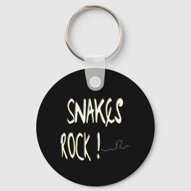¡Rock de las serpientes! Llavero (Anverso)