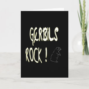 ¡Rock de los alemanes! Tarjeta mediana