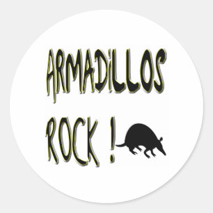 ¡Rock de los Armadillos! Pegatina
