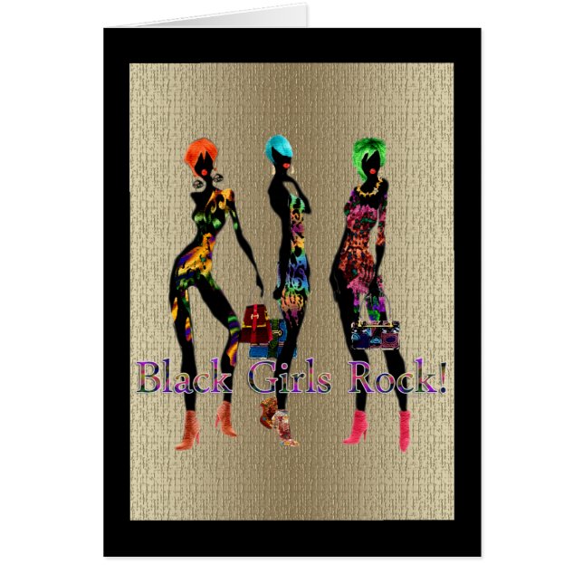 Rock de los Chicas negros (Frente)