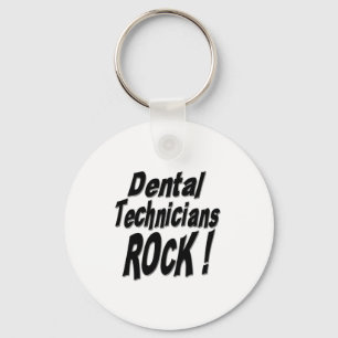 ¡Rock de los técnicos dentales! Llavero