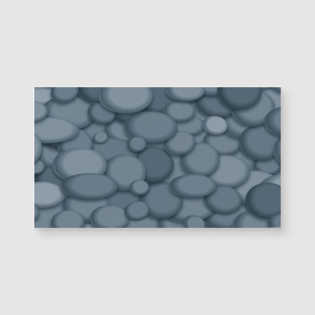 Rock del río Azul Pebbles Art (Anverso)