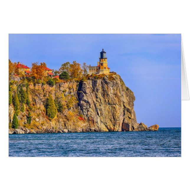 Rock dividido en otoño (Anverso (Horizontal))