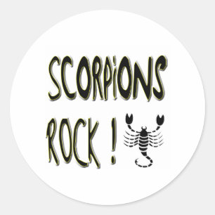 ¡Rock Escorpión! Pegatina