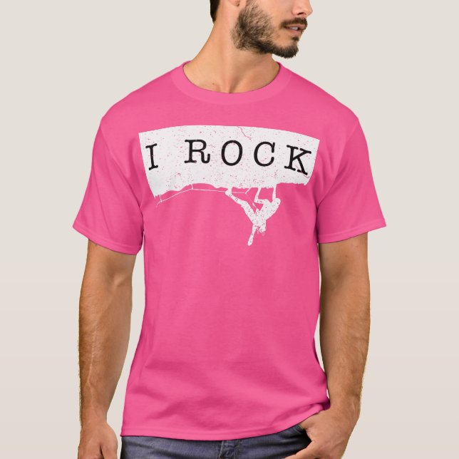 Rock Funny Climbing Y Camisetas De Escalada Y (Anverso)