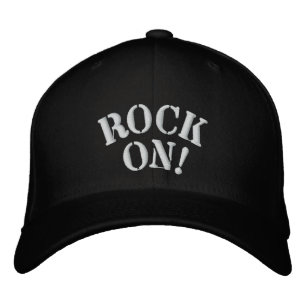Rock! Gorra bordada