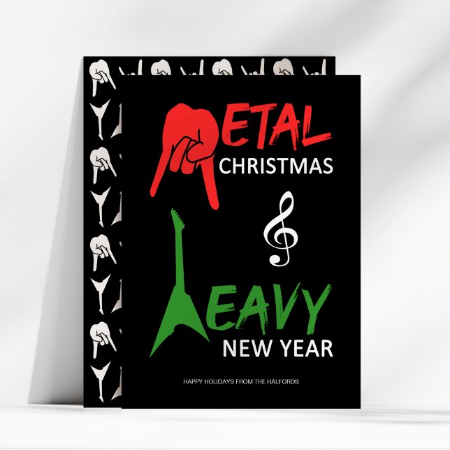 Rock intensivo de guitarra Metalizado navidad (Subido por el creador)