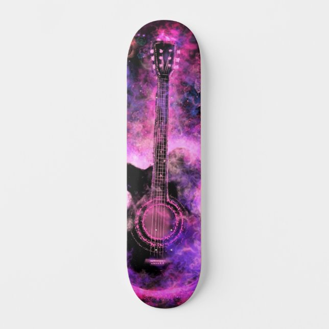 Rock Music Skateboard Guitar (Anverso)