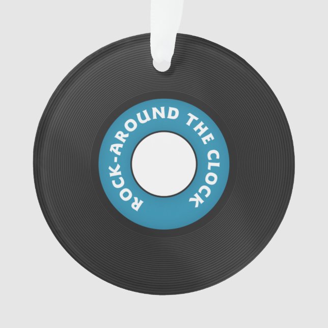 Rock musical alrededor del reloj - Sólo ornamentos (Anverso)