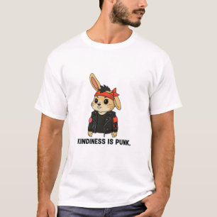 Rock ’n’ Roll Bunny - Camiseta linda pero salvaje