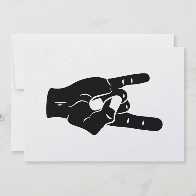 Rock n Roll Devil Horns (Anverso)