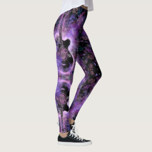 Rock N Roll Guitarra Leggings - Rock Music
