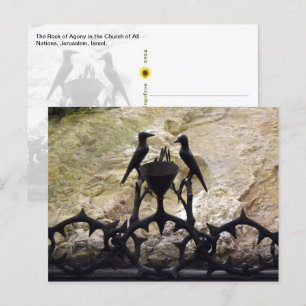 Rock of Agony, Jerusalén, Israel - postal color