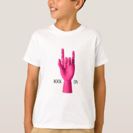 Rock On, camiseta para niños