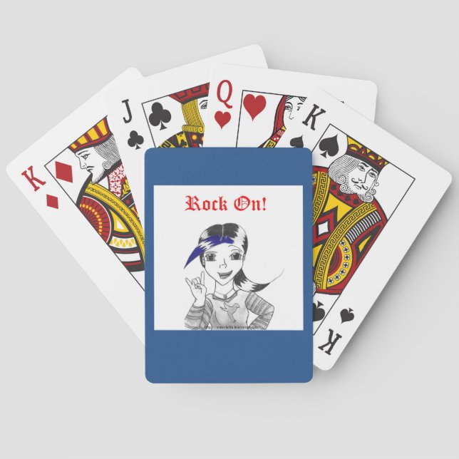 ¡Rock On! Mazo de Cartas (Reverso)